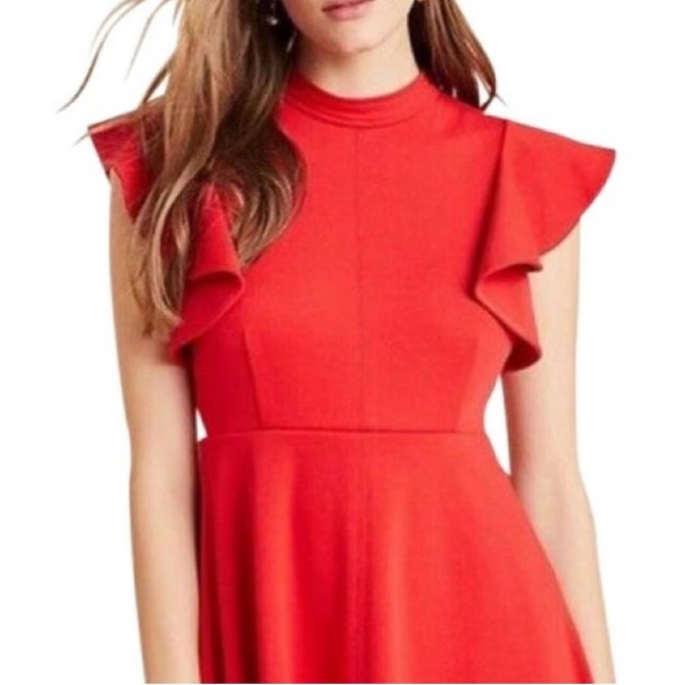 Maeve by Anthropologie Flutter sleeve Dress